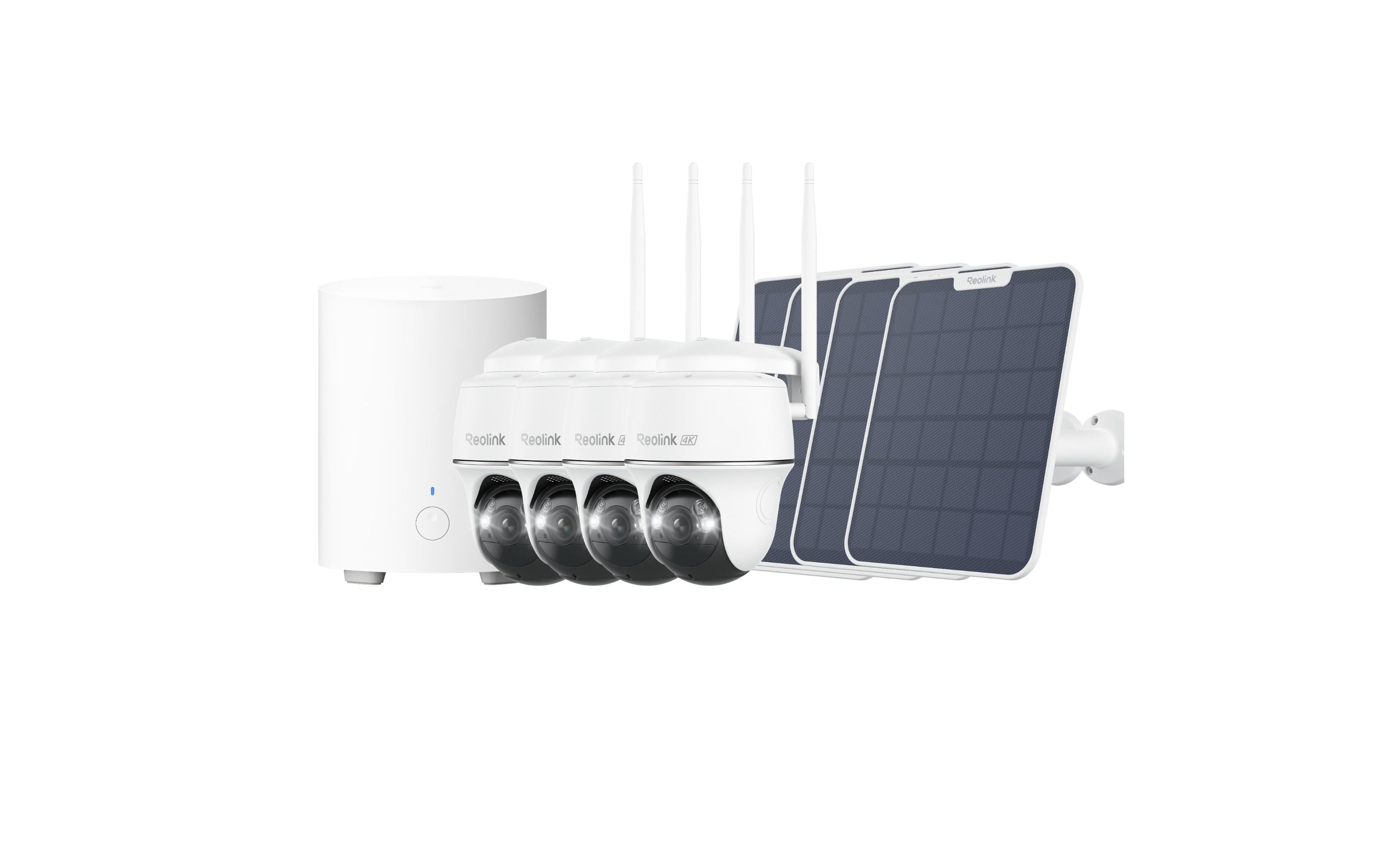 Reolink Hub mini + B400+ Solar System 4x B440 Solar + 1x Home Hub mini kaufen Schweiz | Mediatech.ch