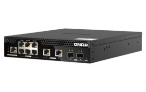 QNAP QSW-M2106PR-2S2T, Web Managed Switch 6 x 2.5GbE RJ45, 2 x 10GbE RJ45, 2 x SFP+ kaufen Schweiz | Mediatech.ch
