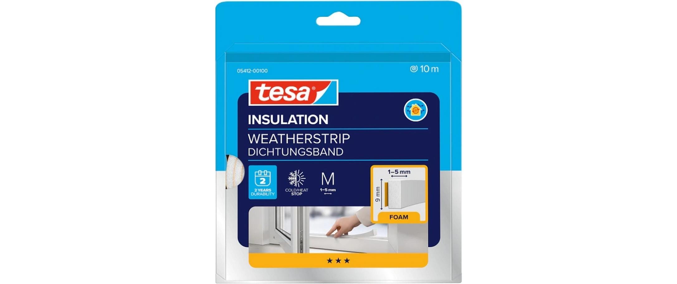 tesa Dichtungsband Schaumstoff-Dichtung Für Spalten 1-5mm kaufen Schweiz | Mediatech.ch