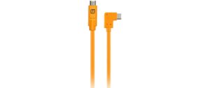 Tether Tools Pigtail-Adapter USB-C auf USB-C rechtwinklig 0.5 m Orange kaufen Schweiz | Mediatech.ch