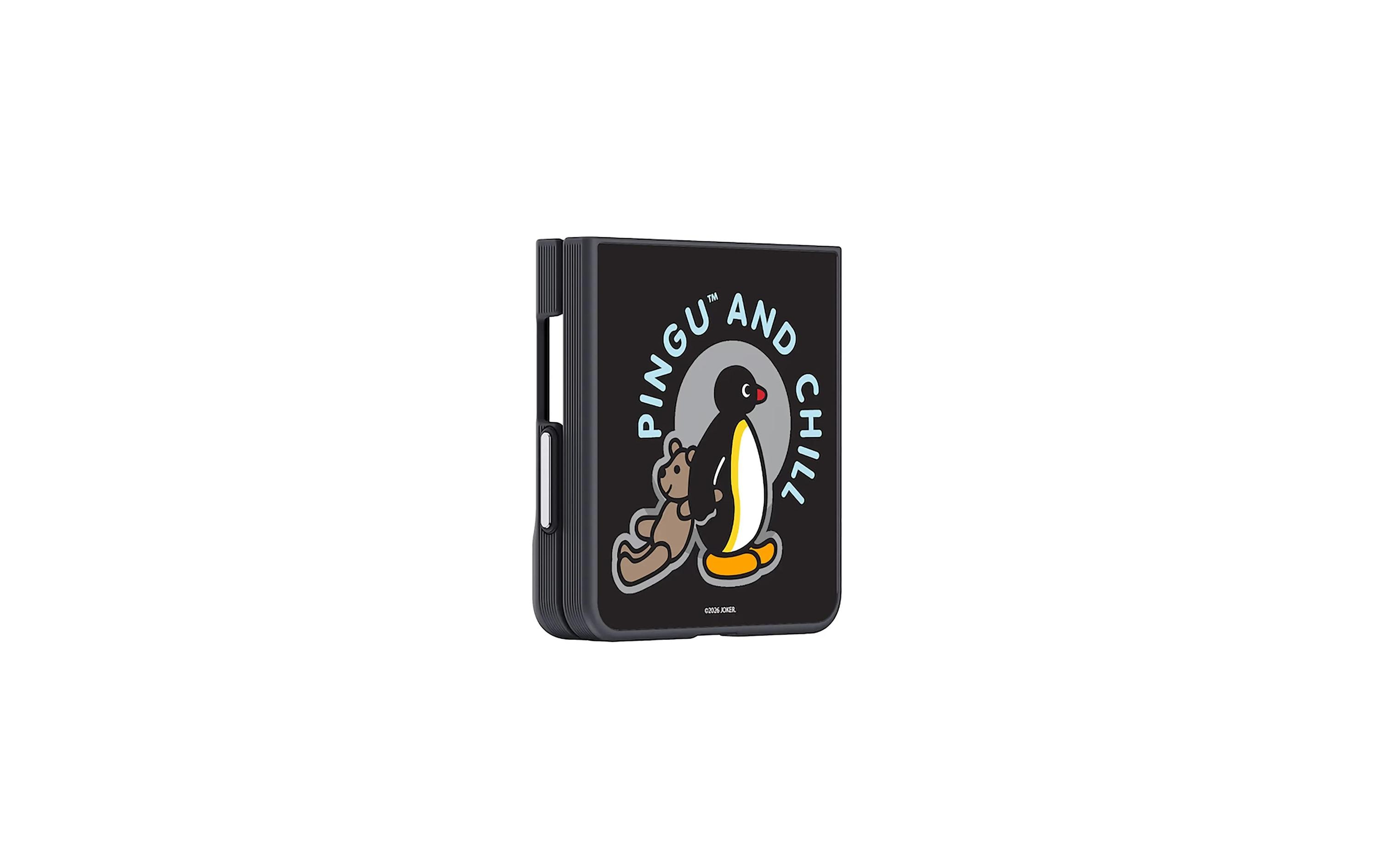 2178771_2 - Mediatech Samsung Flip 8 Mirror Magnet Pingu