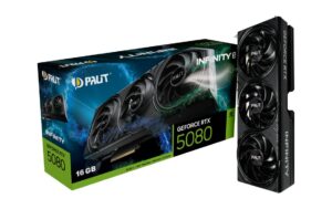 Palit RTX5080 Infinity 3, 16GB GDDR7 GeForce RTX5080, 3x DP, 1x HDMI kaufen Schweiz | Mediatech.ch