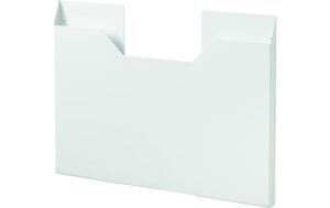 Yamazaki Tischset-Aufbewahrung B 50,5 x T 2,5 x H 36,5 cm, Weiss