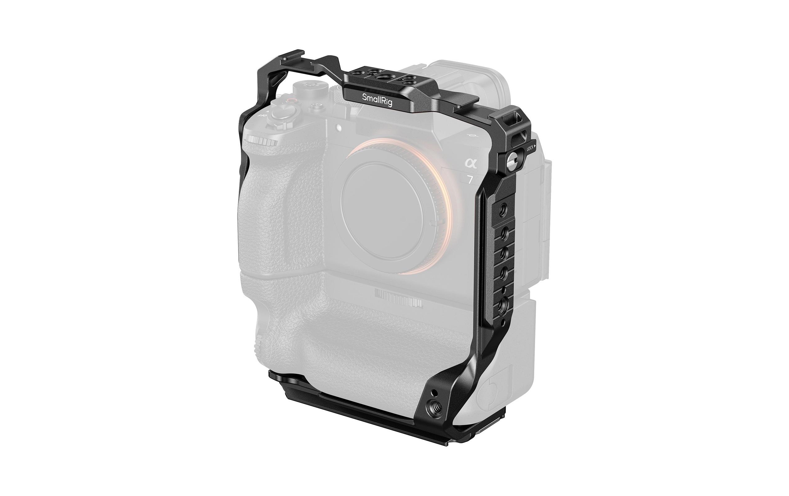 2179568 - Mediatech SmallRig Cage for Sony A w. V-Grip VG-C4EM 7R V / 7 IV / 7S III / 1 / 7R IV / 7 V kaufen Schweiz | Mediatech.ch