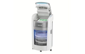 Leitz IQ OptiMax Autofeed 300M P-5, 300 Blatt, grau/weiss