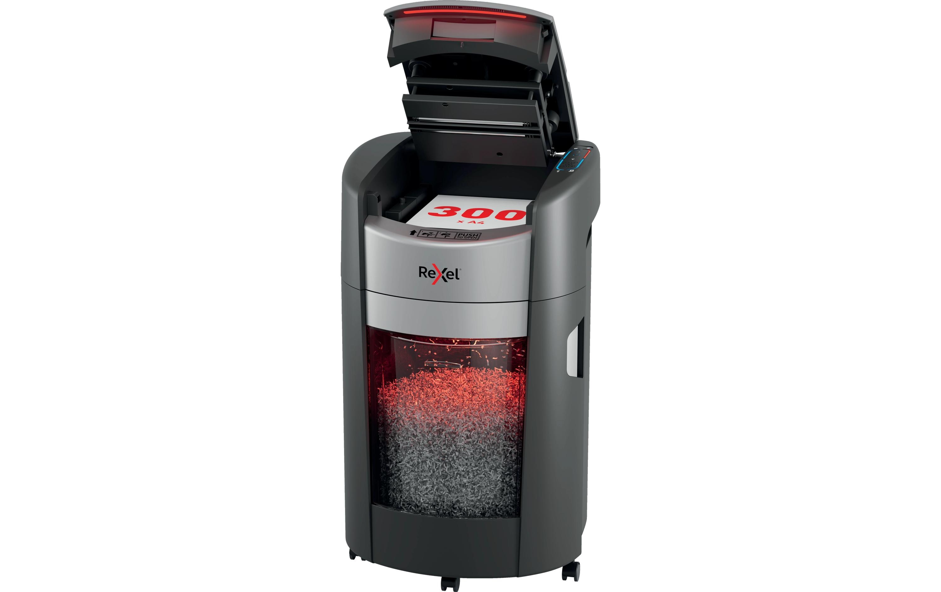 Rexel ShredMax Autofeed 300M P-5, 300 Blatt, schwarz kaufen Schweiz | Mediatech.ch