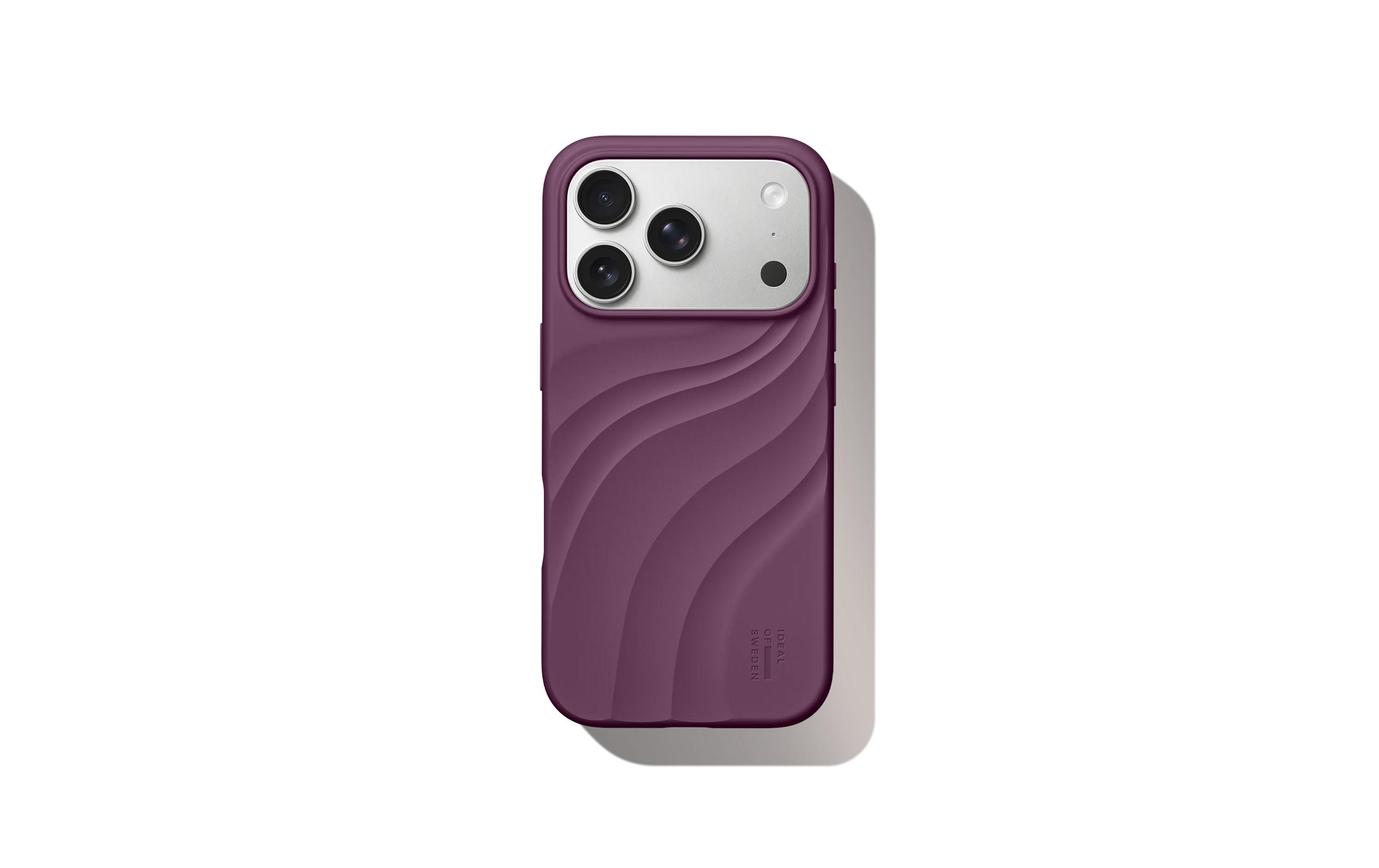 Ideal of Sweden IDOS Swirl Silicone Case MagSafe IP 18/17 Pro Max, Velvet Plum kaufen | Mediatech.ch