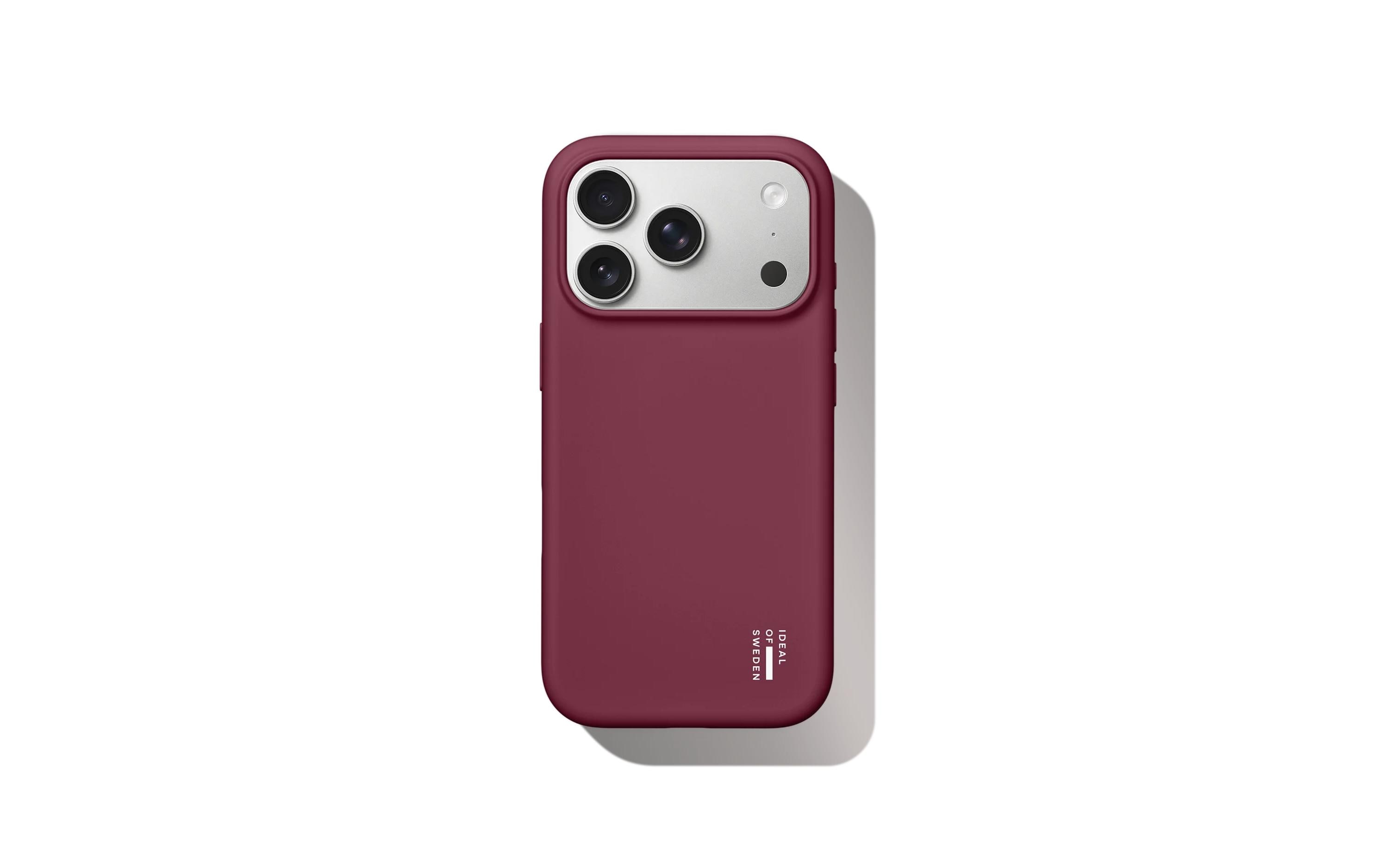Ideal of Sweden IDOS Silicone Case MagSafe IP 18/17 Pro Max Fine Wine kaufen | Mediatech.ch