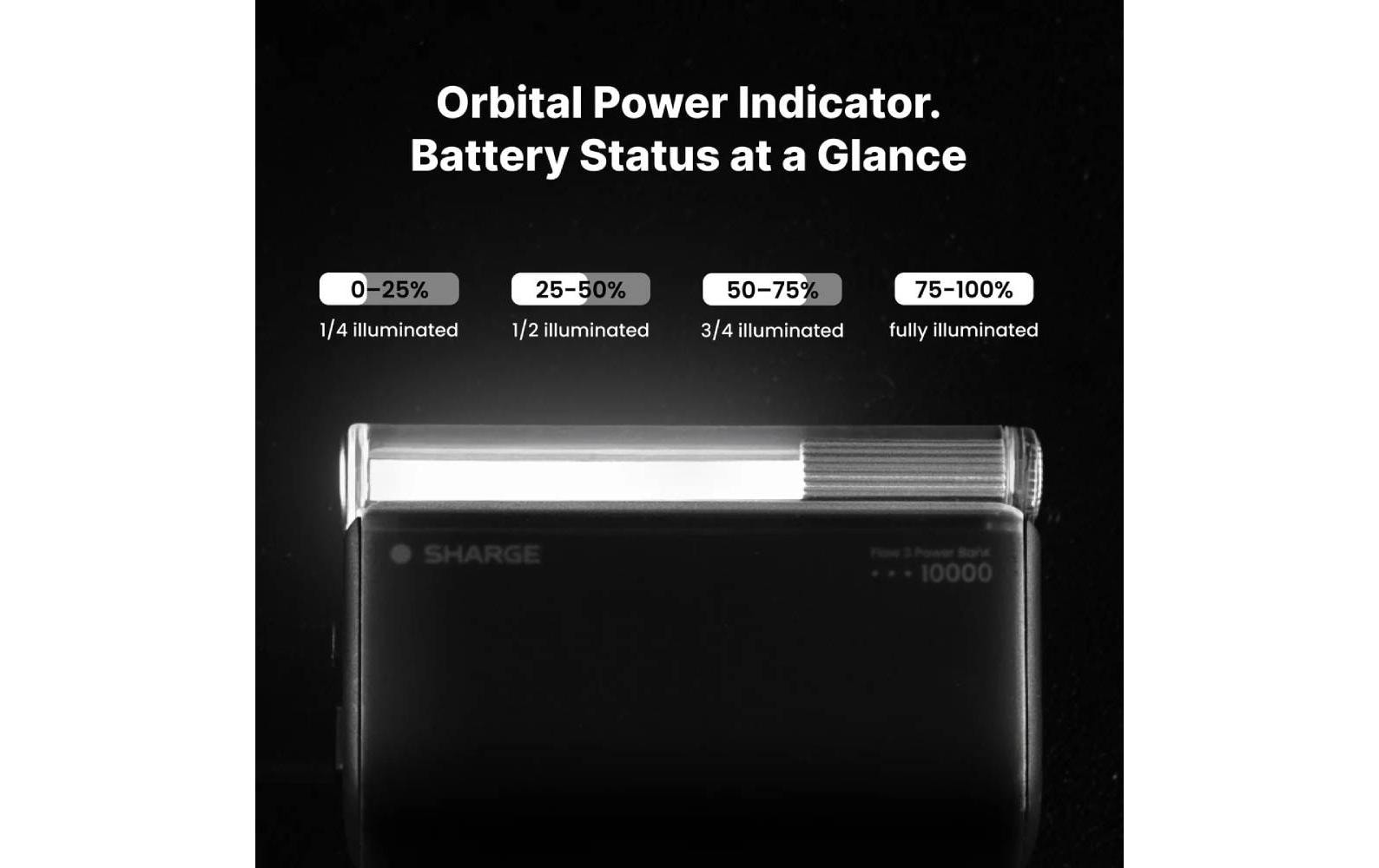 2185761_4 - Mediatech Sharge Flow 3 10000 mAh, 45 W, integriertes USB-C Kabel