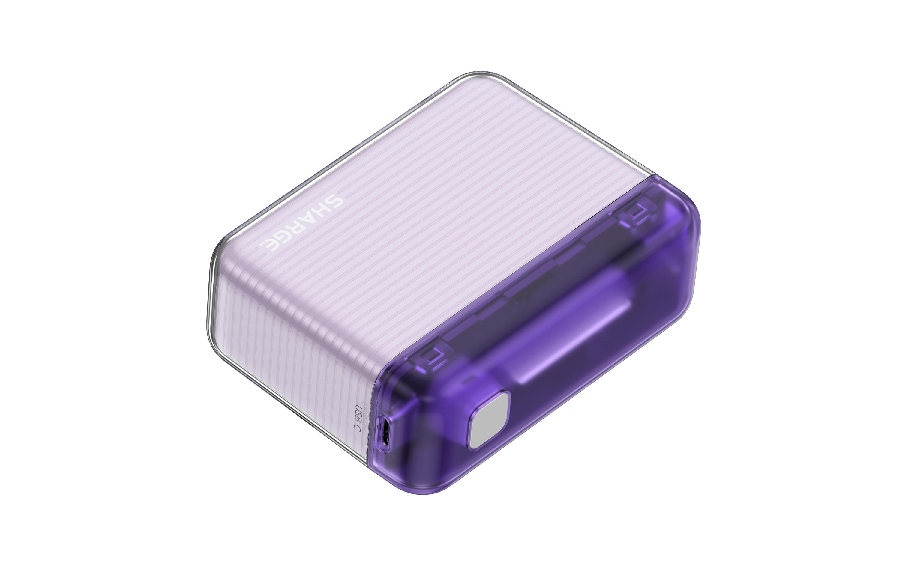 2185762 - Mediatech Sharge Flow PUR Violett 10000 mAh Kreditkartenformat kaufen Schweiz | Mediatech.ch