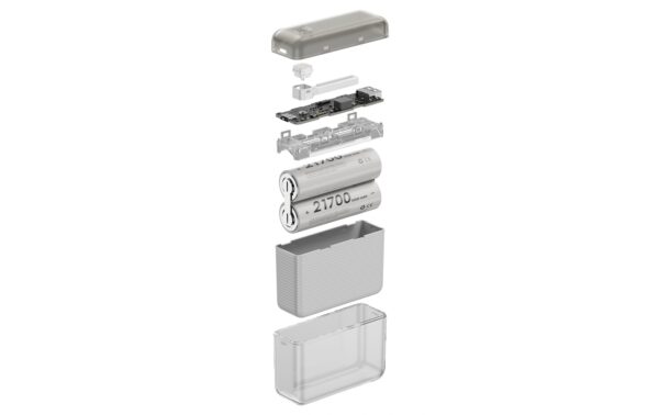 2185762_2 - Mediatech Sharge Flow PUR Violett 10000 mAh Kreditkartenformat