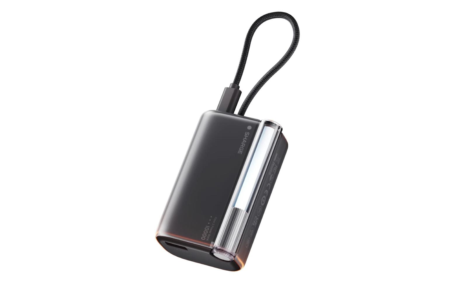 Sharge Flow 3 10000 mAh 45 W integriertes USB-C-Kabel kaufen Schweiz | Mediatech.ch
