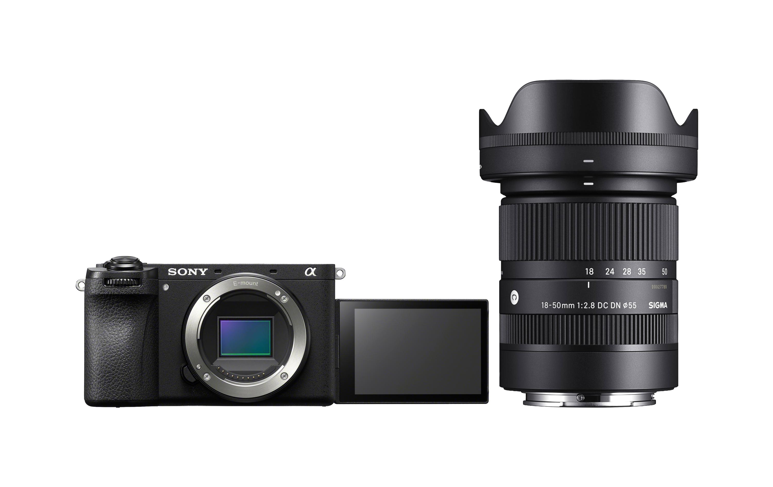 Sony Alpha 6700 Body, 24.2 MP inkl. Sigma 18-50 2.8