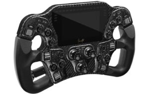 Asetek SimSports Invicta Formula USB-C, 4.3 Zoll LCD, Kohlefaser, Aluminium