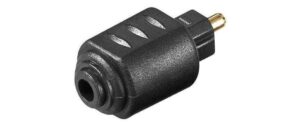 3.5 mm mini Kupplung > Toslinkstecker 