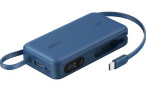 BELKIN BoostCharge 10K mAh mit Display, 10000 mAh, USB-C Kabel