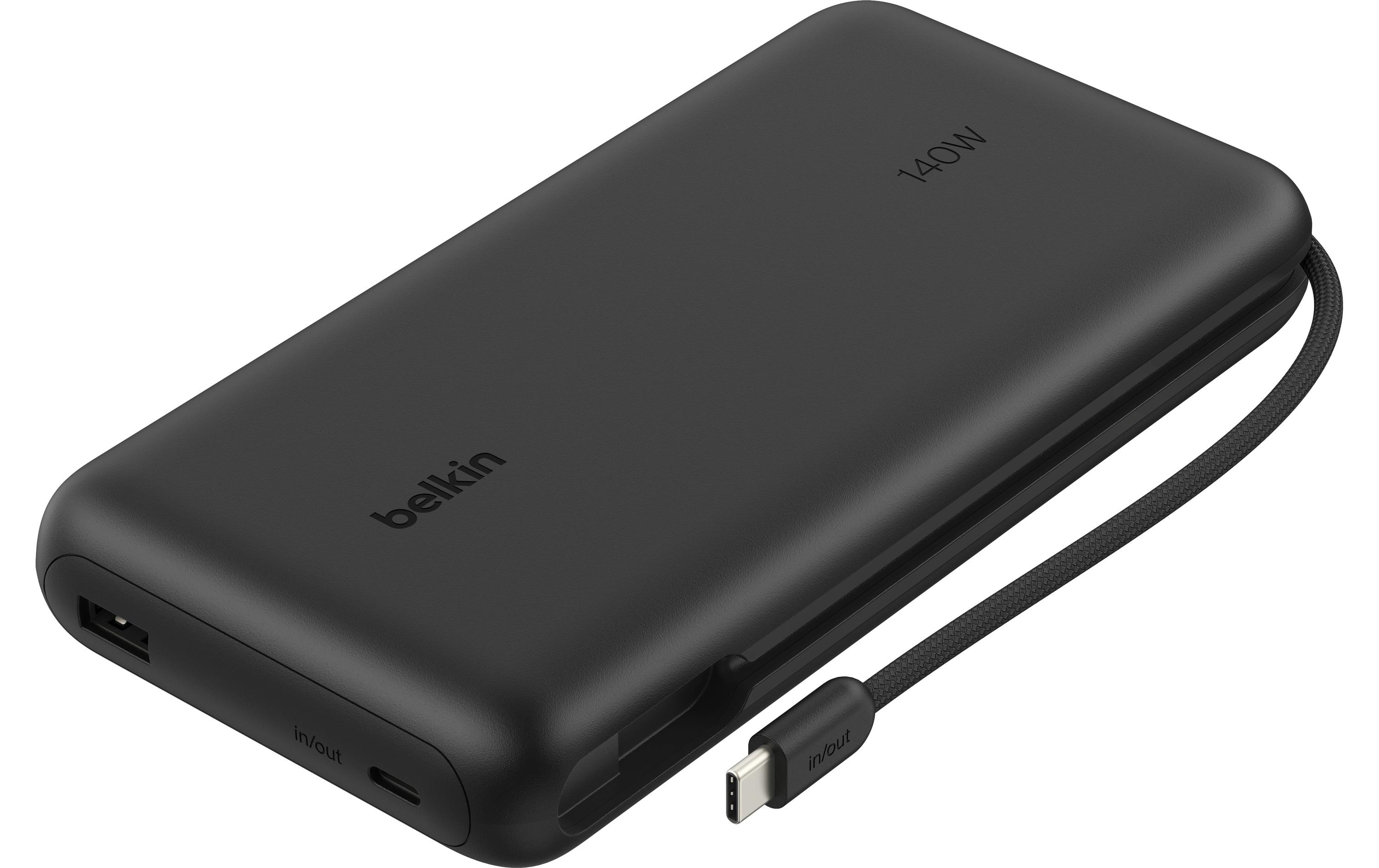 2186862 - Mediatech BELKIN BoostCharge 25K mAh 25000 mAh 140 W Power Delivery Schwarz kaufen Schweiz | Mediatech.ch