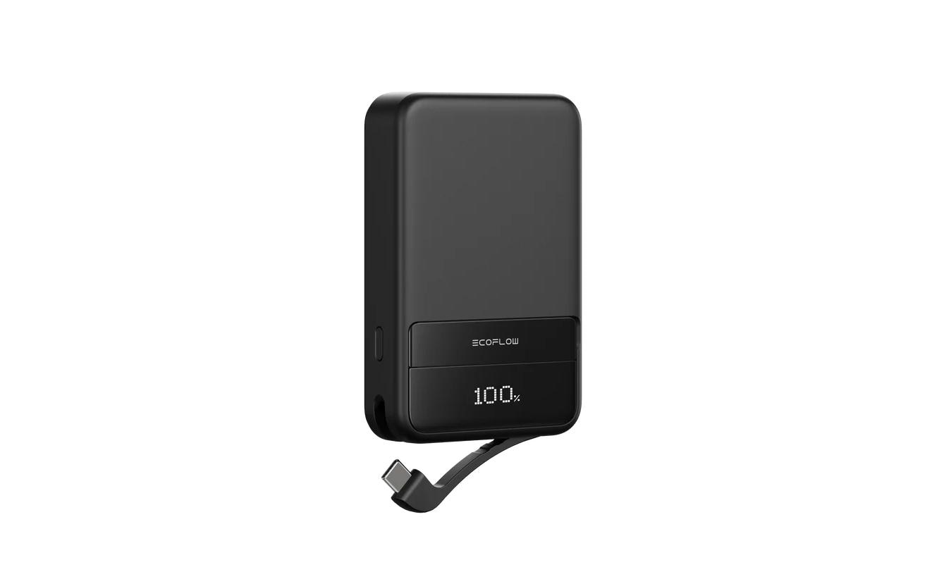2187369 - Mediatech EcoFlow Rapid Magnetisch, 10000 mAh, 65 W, Qi2, Schwarz kaufen Schweiz | Mediatech.ch