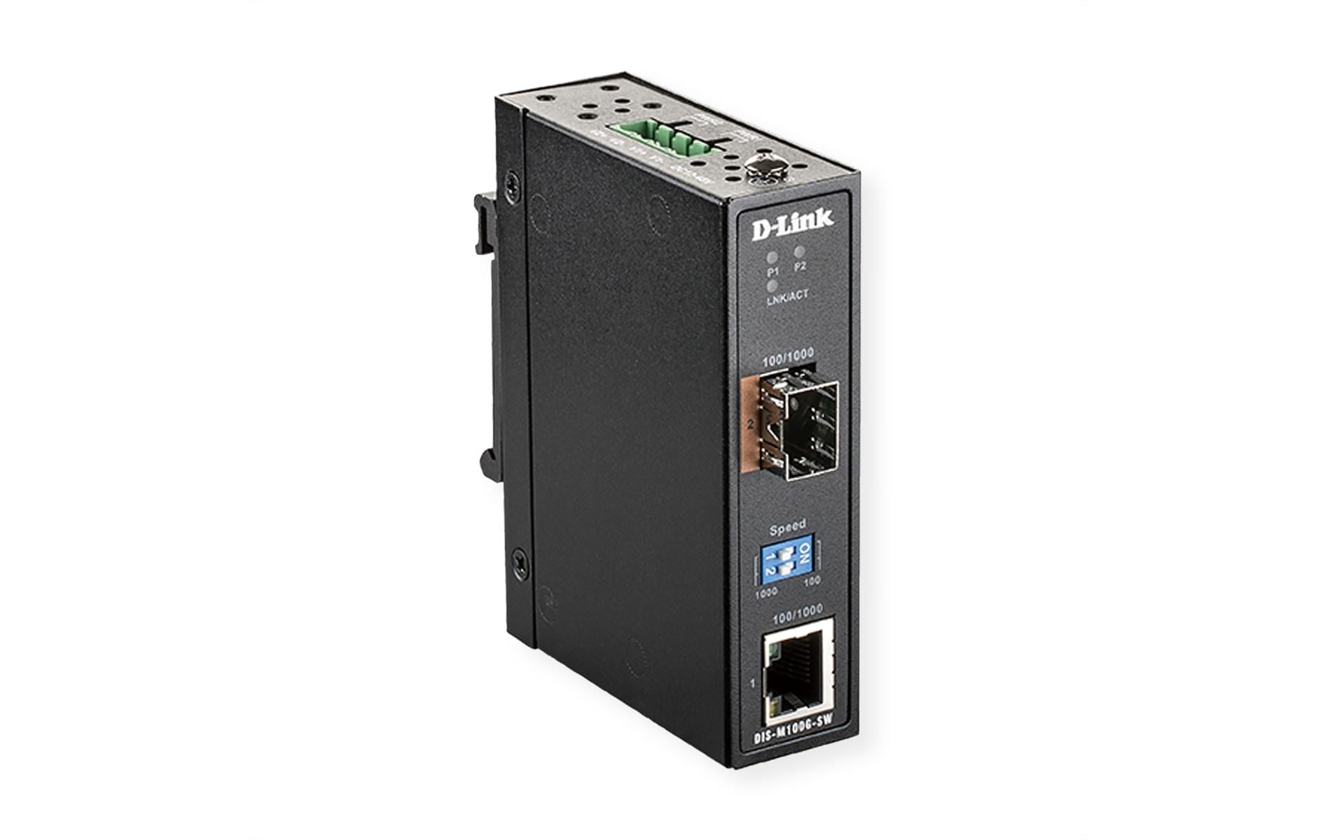 D-LINK DIS-M100G-SW SFP Gigabit Ethernet Industrial kaufen Schweiz | Mediatech.ch