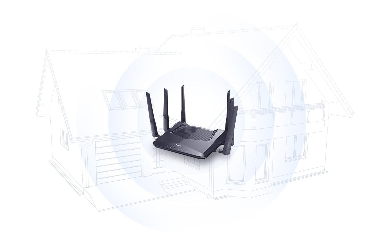 2187878_8 - Mediatech D-Link DIR-X5460 Wi-Fi 6 AX5400 MU-MIMO Schwarz