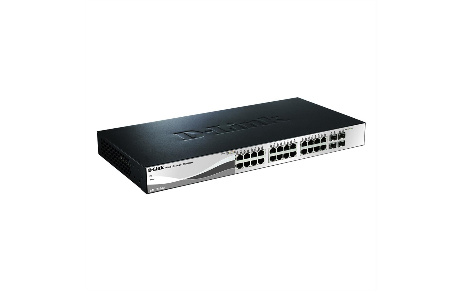D-LINK DGS-1210-28 Web Smart Managed Gigabit 28-Port 19 Zoll kaufen Schweiz | Mediatech.ch