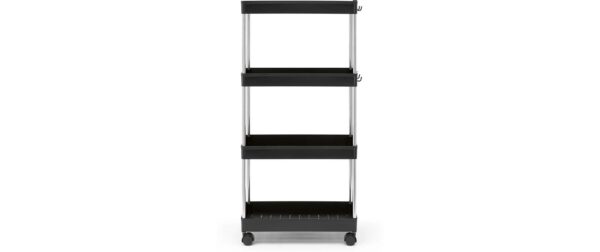 2188176_3 - Mediatech EASYmaxx Rollregal 85cm schwarz 4 Ebenen