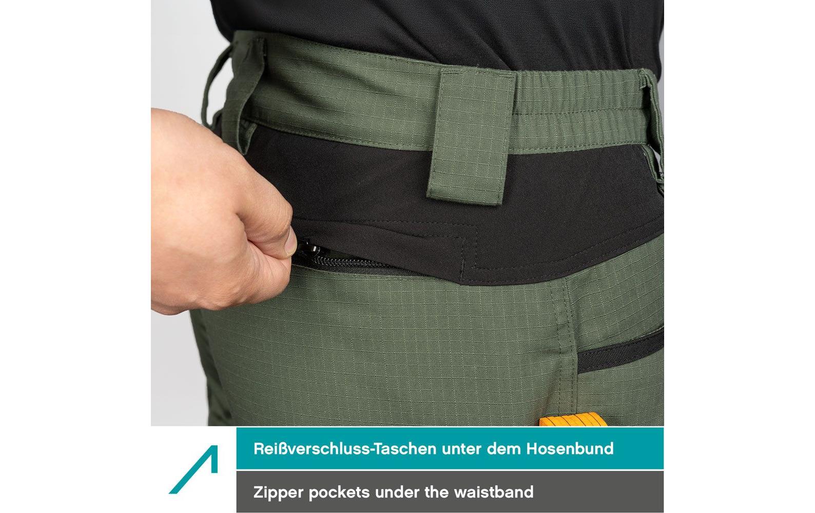 2188323_2 - Mediatech ACE Constructor Herren-Arbeitshose lang lang - Oliv - 66