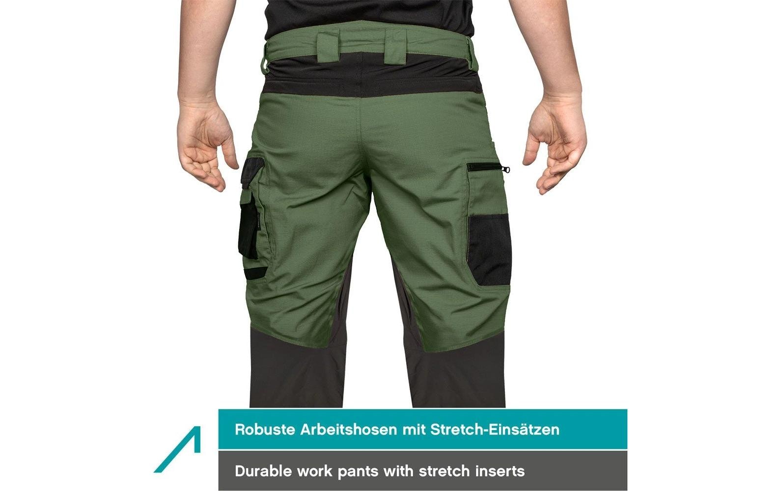 2188323_5 - Mediatech ACE Constructor Herren-Arbeitshose lang lang - Oliv - 66