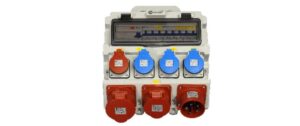 Spälti Stromverteiler 1x CEE32/5 Stecker 1x CEE32/5 Steckd, 1x CEE16/5, 1x T25 kaufen Schweiz | Mediatech.ch