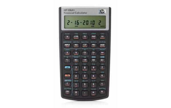 218998 - Mediatech Hewlett-Packard Finanzrechner 10BII+ d/i d/f/i kaufen Schweiz | Mediatech.ch