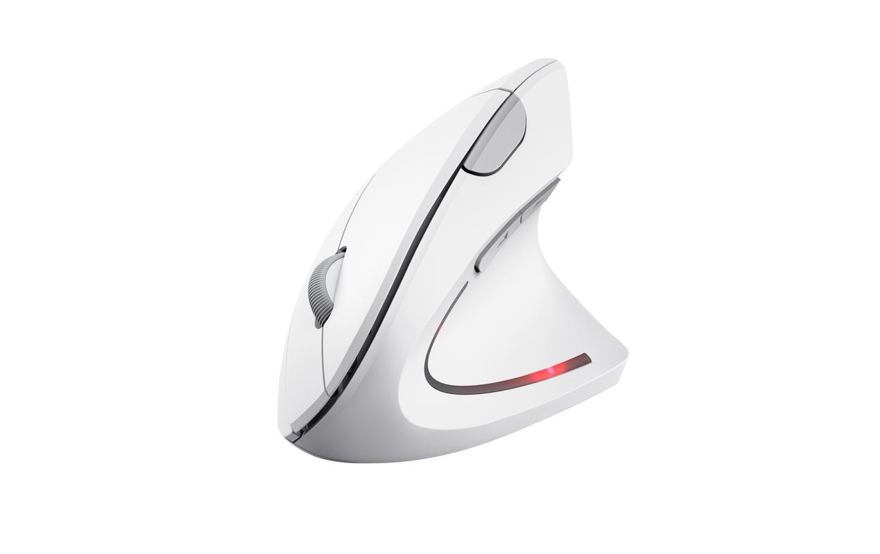 Trust Maus Verto Kabellos, vertikal, ergonomisch, weiss kaufen Schweiz | Mediatech.ch
