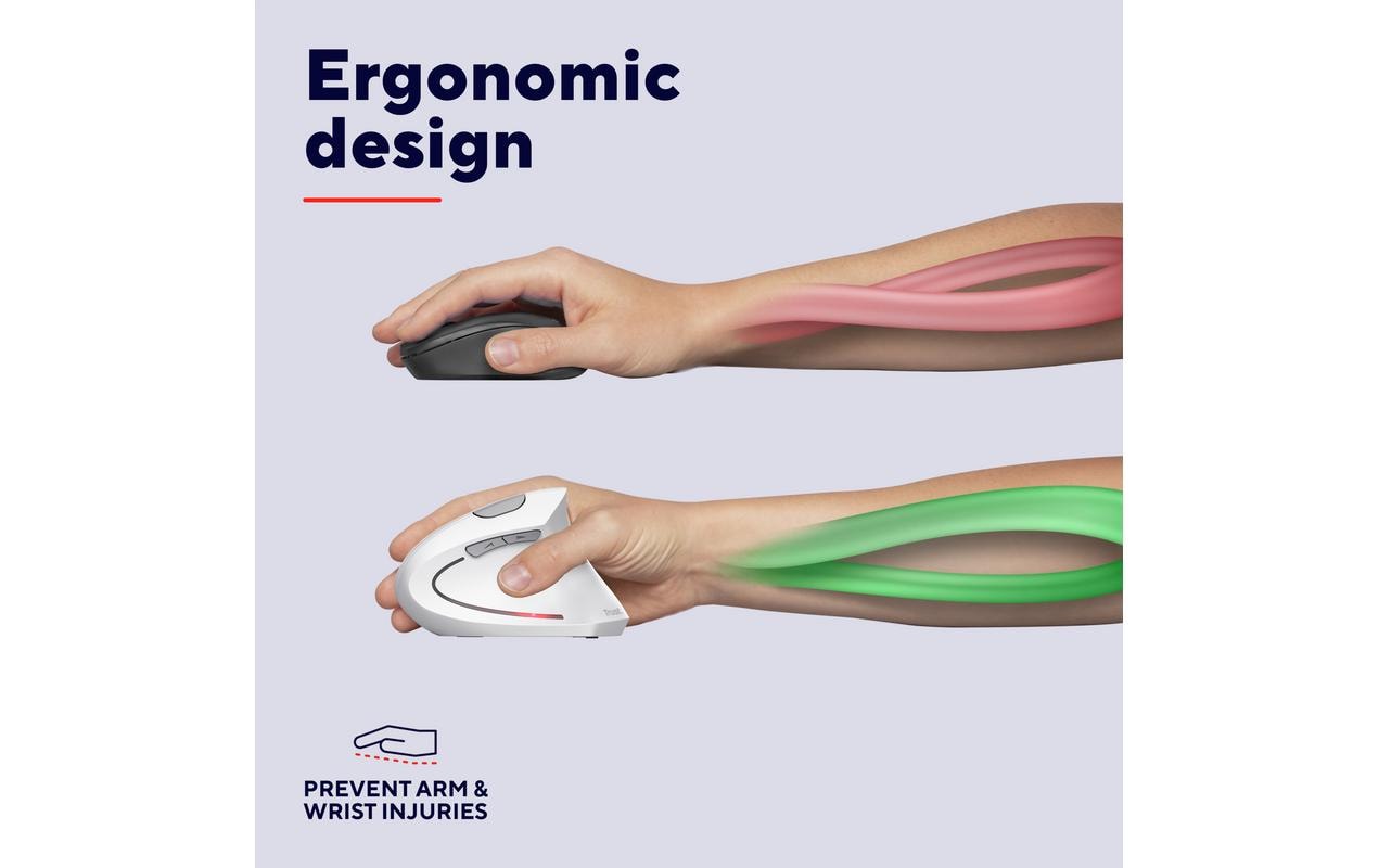 2190828_3 - Mediatech Trust Maus Verto Kabellos, vertikal, ergonomisch, weiss