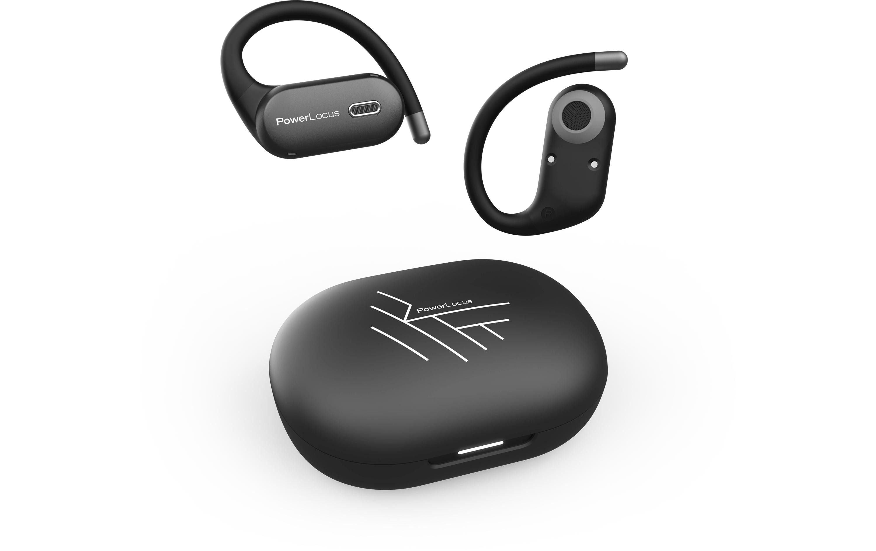 PowerLocus Move Open-Ear, Mikrofon, Bluetooth 5.3, Schwarz kaufen Schweiz | Mediatech.ch
