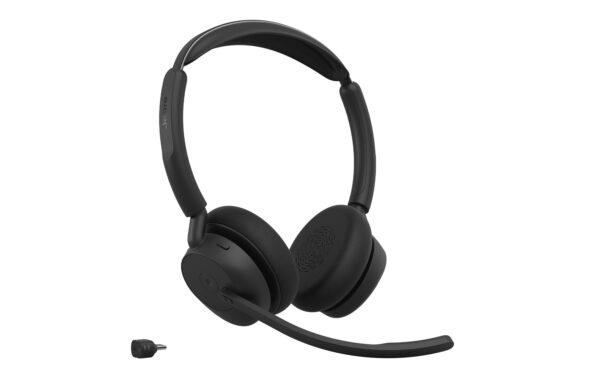 Jabra Evolve3 45 Stereo, Link390c, MS MS, Dongle USB-C