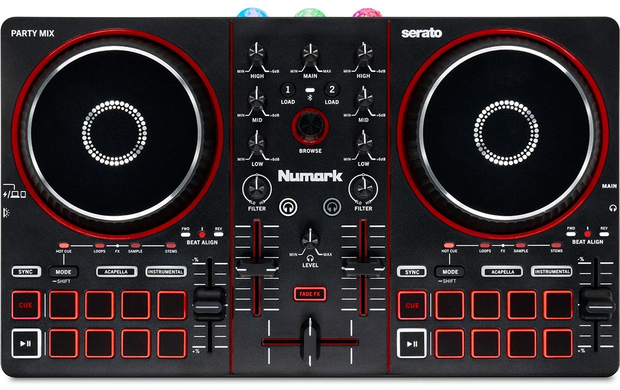 Numark Party Mix 3 DJ Kontroller m. Lichteffekten kaufen Schweiz | Mediatech.ch