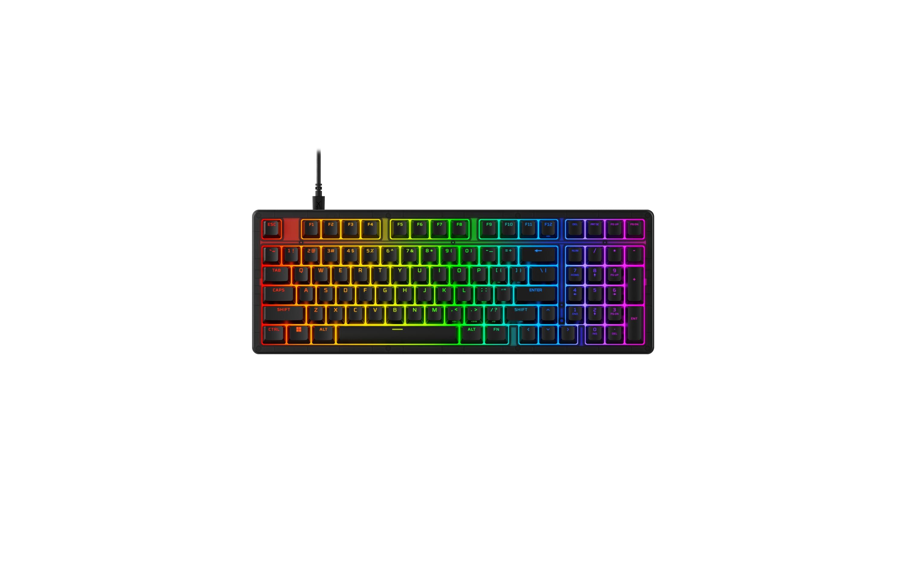 2193059 - Mediatech HyperX Origins 2 1800 Mechanische Gaming-Tastatur, wired, CH, RGB kaufen Schweiz | Mediatech.ch