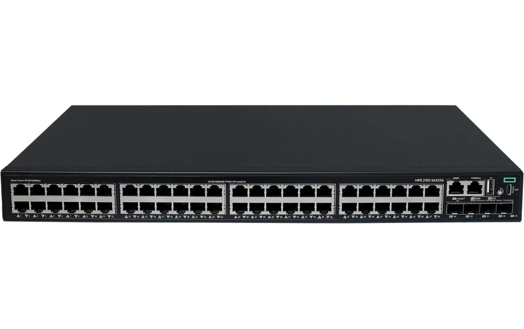 HPE Aruba Networking HPE CW 2150-Series S6X53A PoE++Switch L3, 48x1GE, 4xSFP+, 390W PoE Budget kaufen | Mediatech.ch