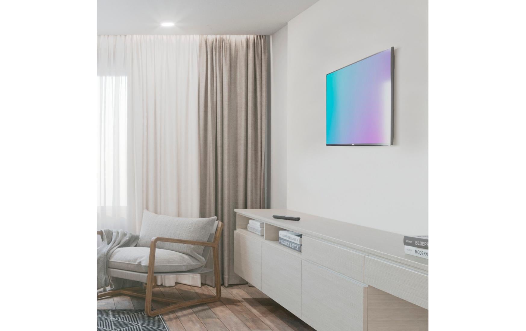 2193893_6 - Mediatech TV-Wandhalterung, 254 cm (100) bis 75 kg starr, Wandabstand 2,1 cm