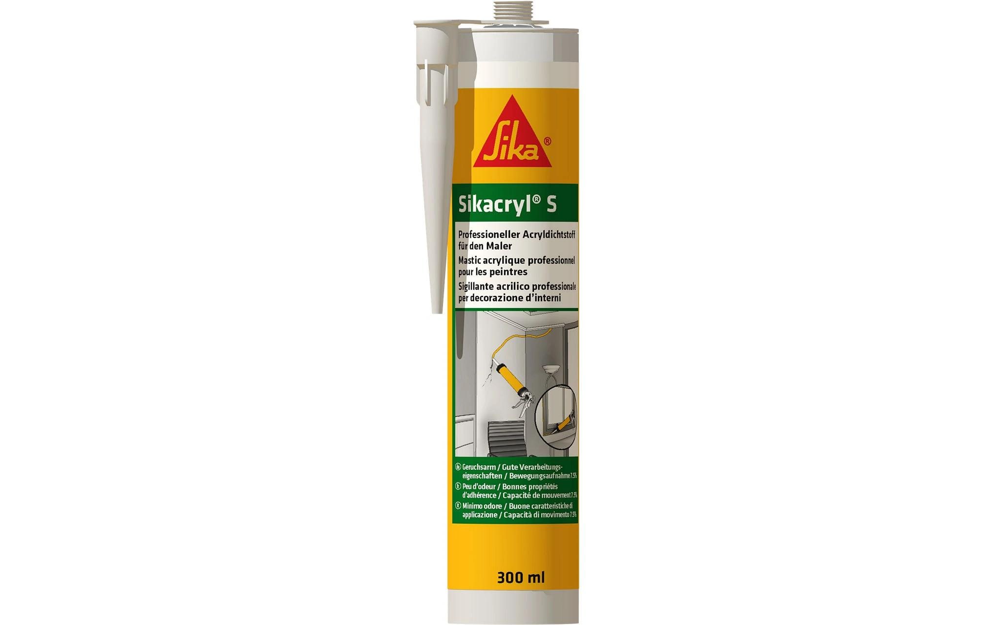 Sikacryl-S 300 ml weiss Sikacryl-S kaufen Schweiz | Mediatech.ch