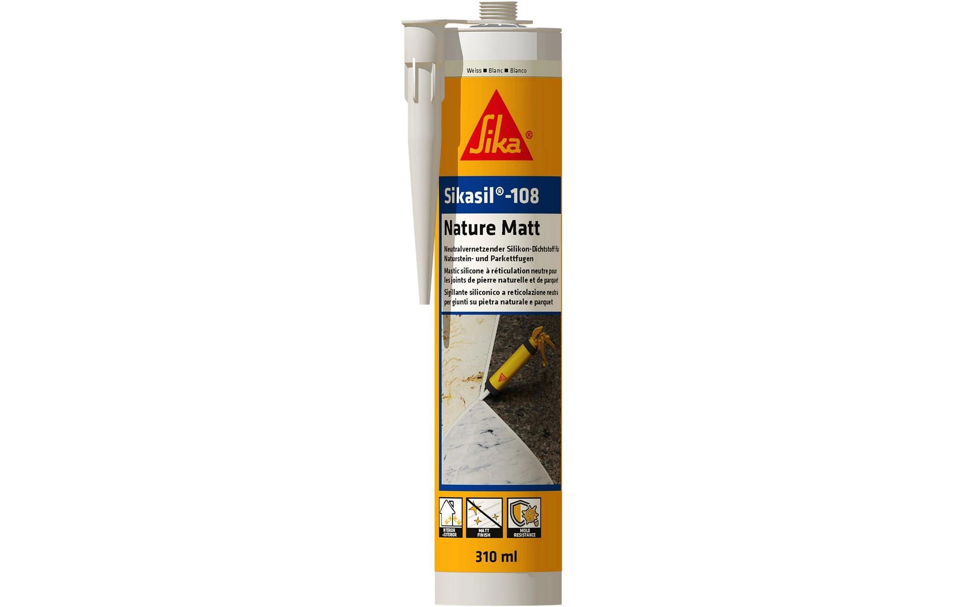 Sikasil-108 Nature Matt 310 ml grau Sikasil-18 Nature Matt kaufen Schweiz | Mediatech.ch