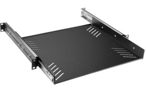 Adam Hall 19? Parts RACK TRAY 01 1HE mit Auszugschienen Stahl Schwarz kaufen Schweiz | Mediatech.ch