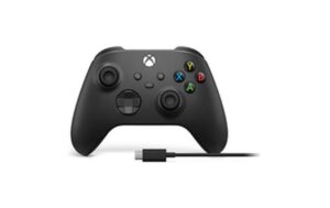 Microsoft XSX Controller Black + USB-C Kabe Wireless + Kabel, schwarz