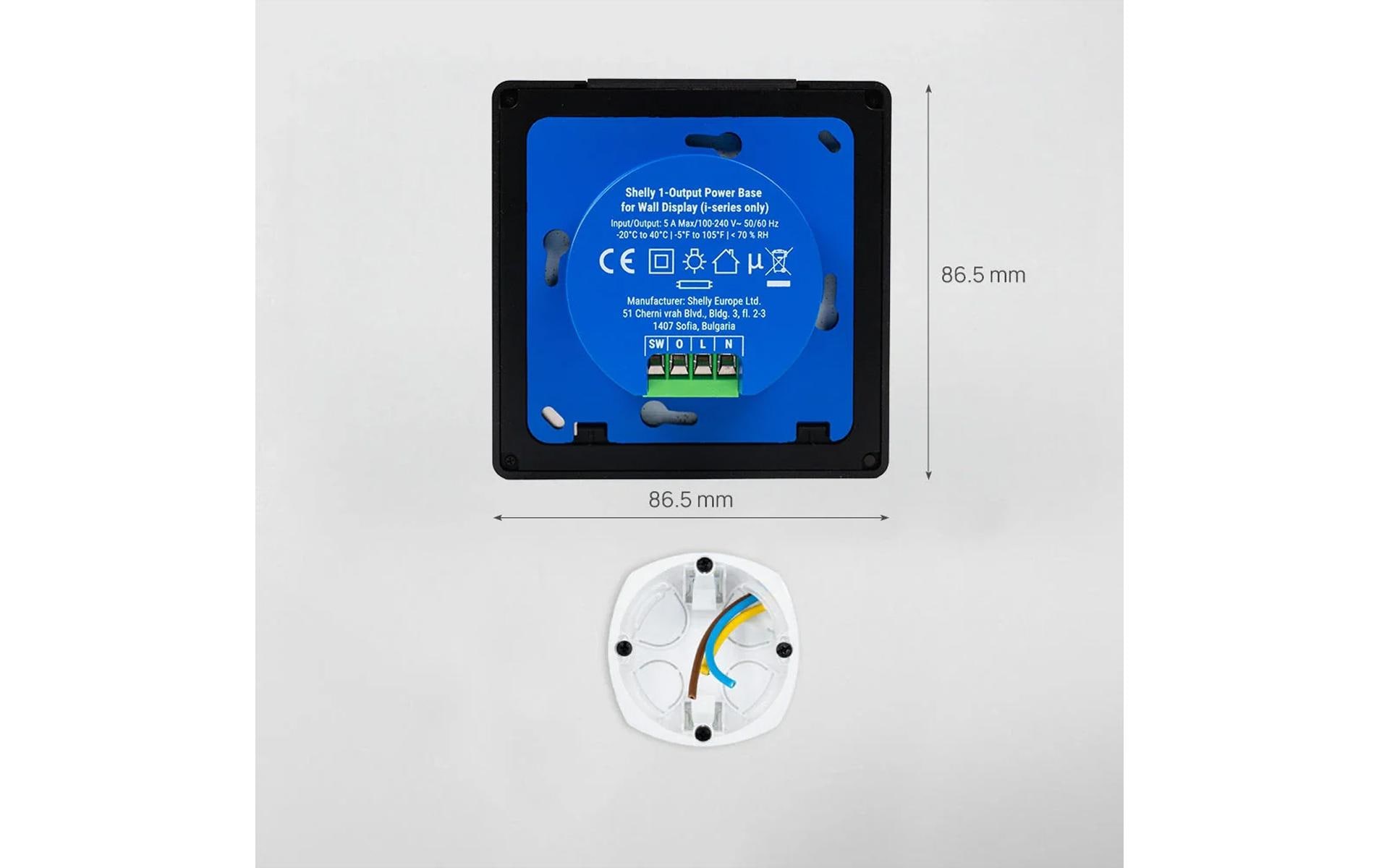 2195291_1 - Mediatech Shelly Wall Display X1i Silver