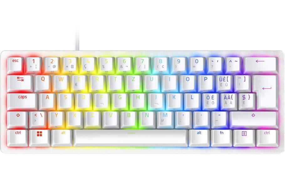 2195387 - Mediatech Razer Huntsman Mini Mercury Gaming Keyboard, Swiss Layout kaufen Schweiz | Mediatech.ch