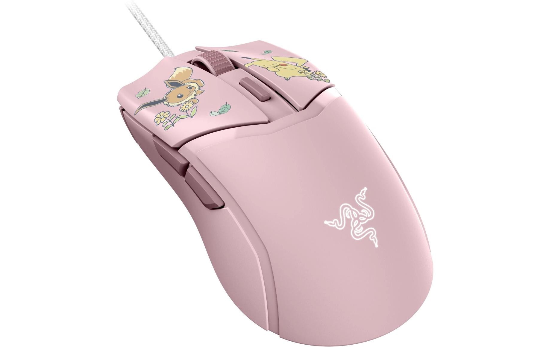 Razer Cobra - Pikachu/Eevee Edition USB, 8'500DPI 2 m