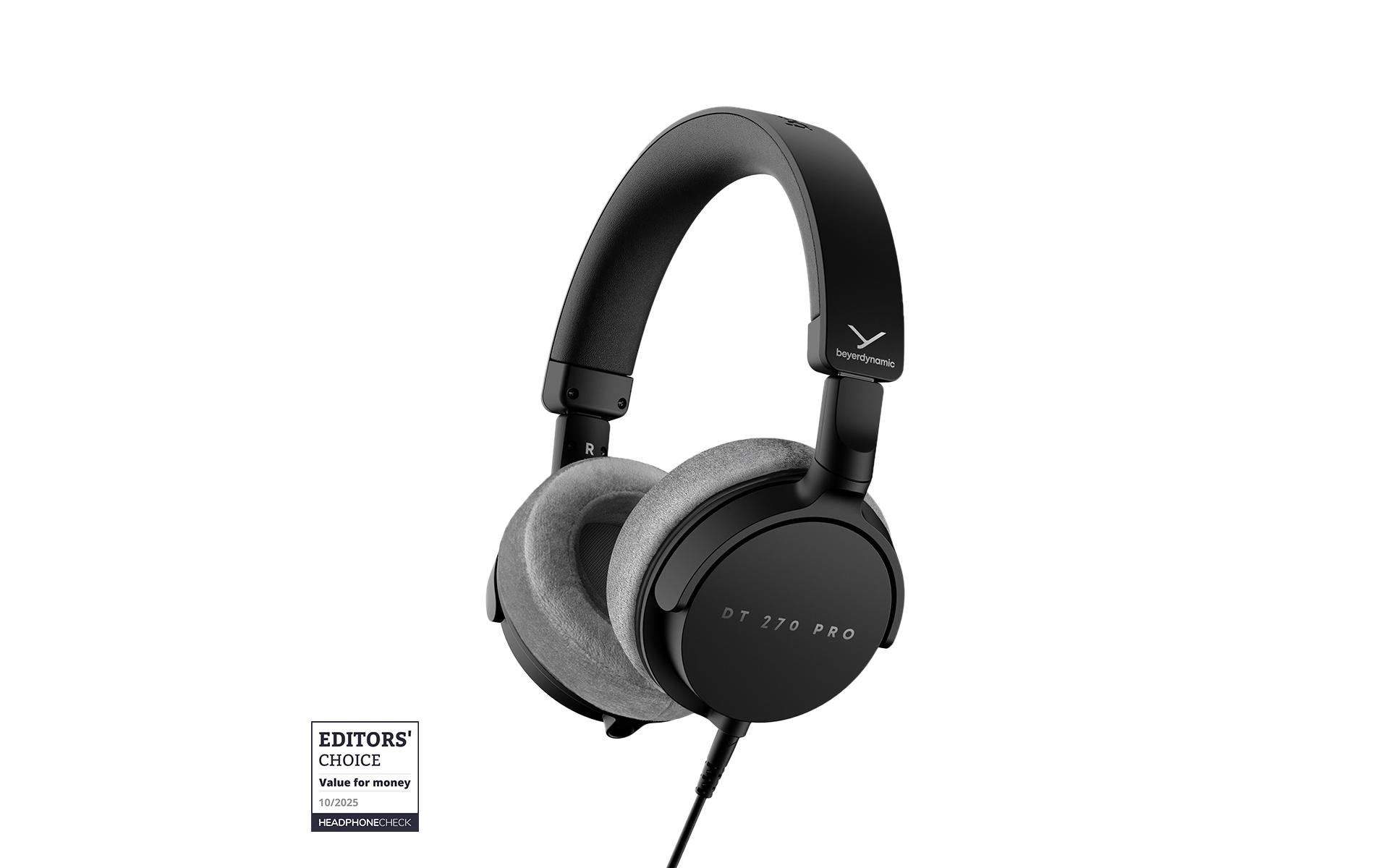 2195601_1 - Mediatech Beyerdynamic DT 270 Pro Kompakt, ohrumschliessend, Schwarz