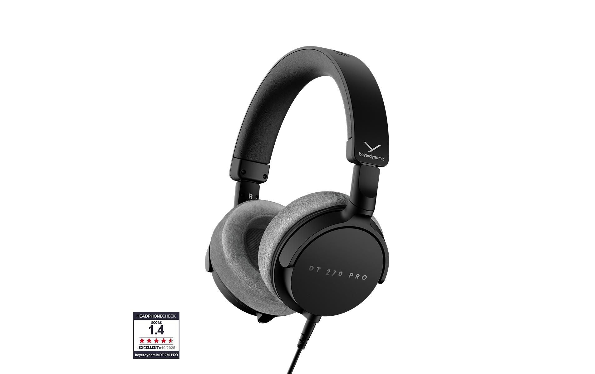 2195601_2 - Mediatech Beyerdynamic DT 270 Pro Kompakt, ohrumschliessend, Schwarz