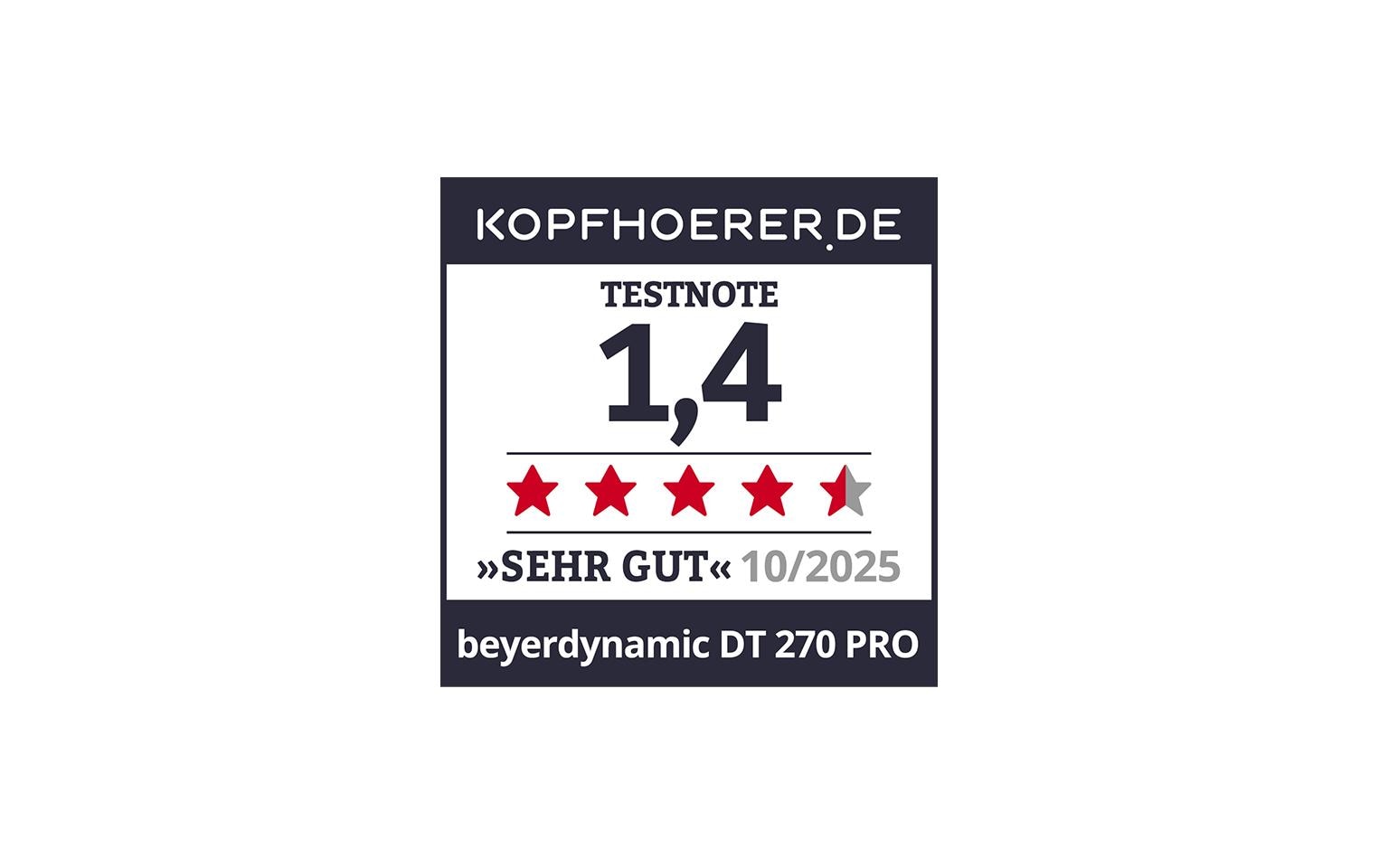2195601_6 - Mediatech Beyerdynamic DT 270 Pro Kompakt, ohrumschliessend, Schwarz