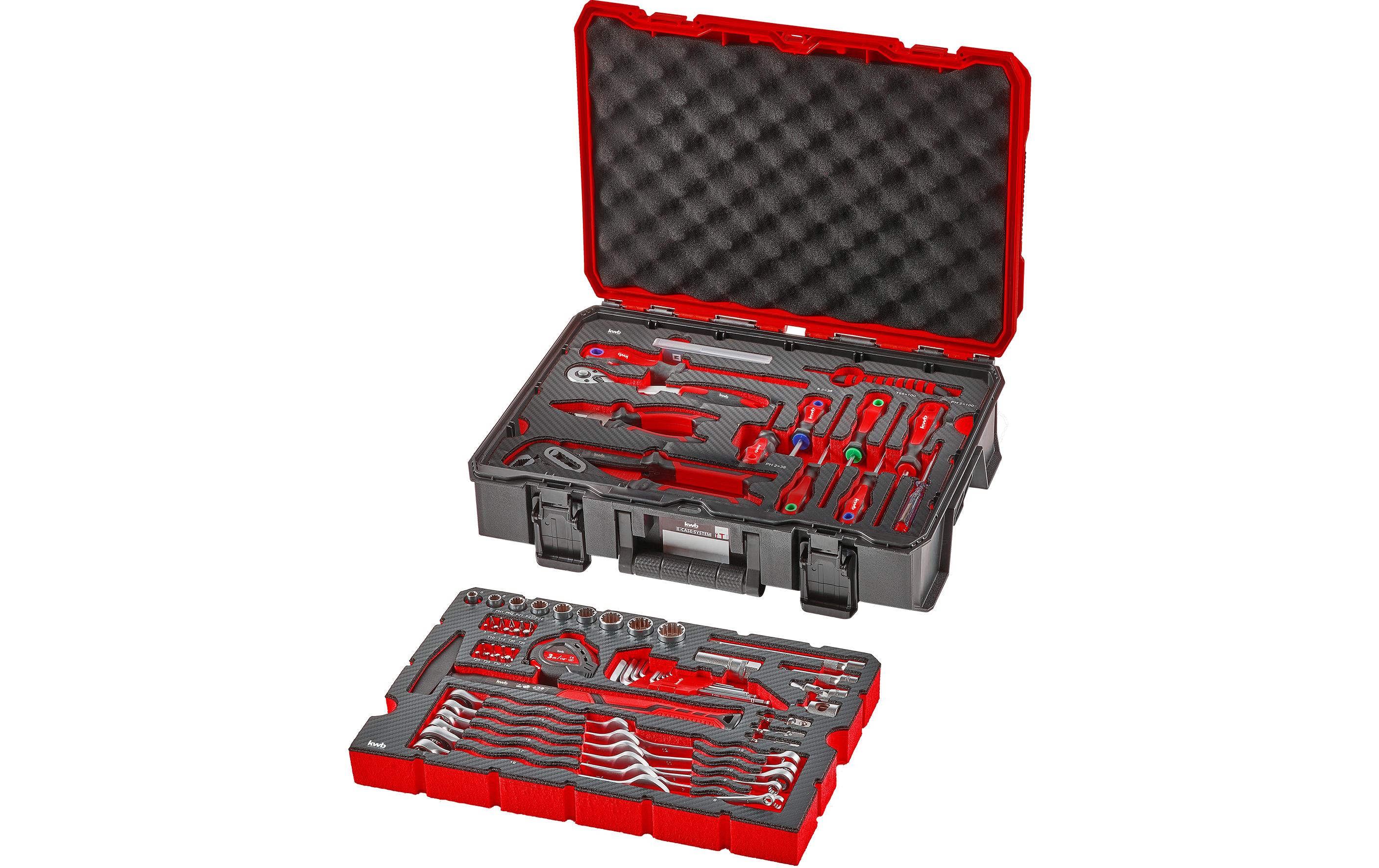 2196047 - Mediatech Einhell Werkzeugkoffer Universal E-Case, 80-tlg. kaufen Schweiz | Mediatech.ch