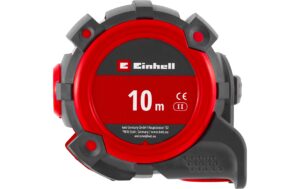 Einhell Bandmass 10 m beidseitige Skala, metrisch